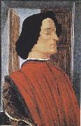 Sandro Botticelli, Portrait of Giuliano de'Medici
